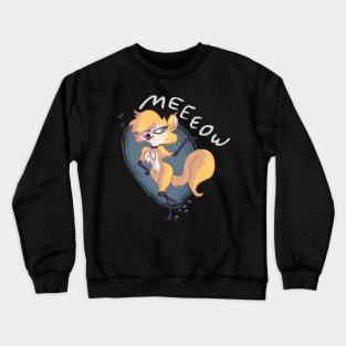 Mehitabel the alley cat Crewneck Sweatshirt